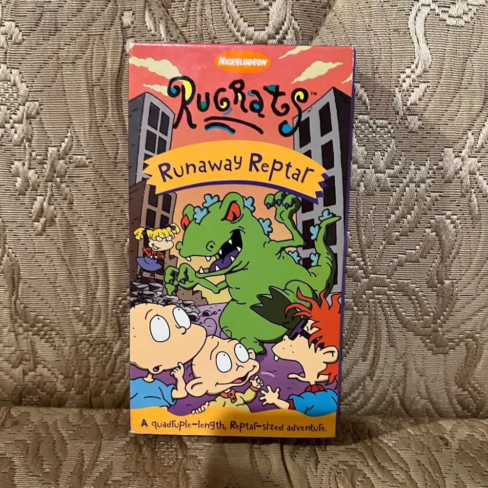 Rugrats Runaway Reptar VHS
